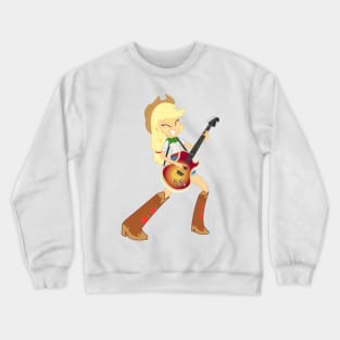 Applejack on the bass Crewneck Sweatshirt